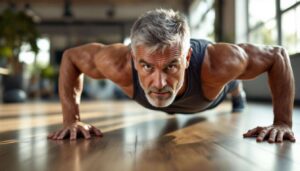 Jeśli po 55. roku życia dasz radę tyle pompek, Twoja siła ramion jest na elitarnym poziomie