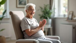 5 ćwiczeń na krześle, które redukują brzuch skuteczniej niż trening abs po 65. roku życia