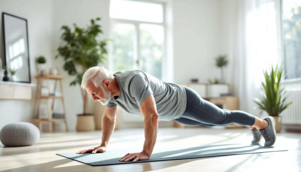 Jeśli po 60. roku życia wytrzymasz tę pozycję dłużej niż 45 sekund, Twój core jest w świetnej formie