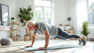 Jeśli po 60. roku życia wytrzymasz tę pozycję dłużej niż 45 sekund, Twój core jest w świetnej formie