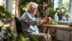 6-minutowy trening na krześle, który prostuje postawę lepiej niż korektory po 60. roku życia