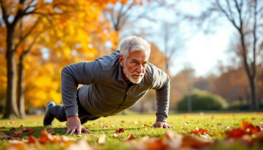Test siły po 55-tce: jeśli wykonasz te 3 ćwiczenia bez przerwy, Twoje mięśnie są w topowej formie