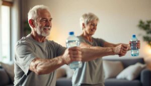 4 ćwiczenia z butelką wody, które odbudują siłę ramion szybciej niż hantle po 60-tce