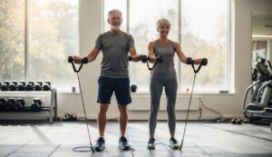 6 ćwiczeń oporowych na stojąco, które spowalniają utratę mięśni po 65. roku życia