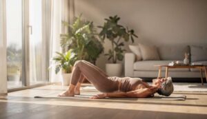 Pilates na brzuch: 3 ćwiczenia na macie, które fizjoterapeuci zalecają kobietom po menopauzie