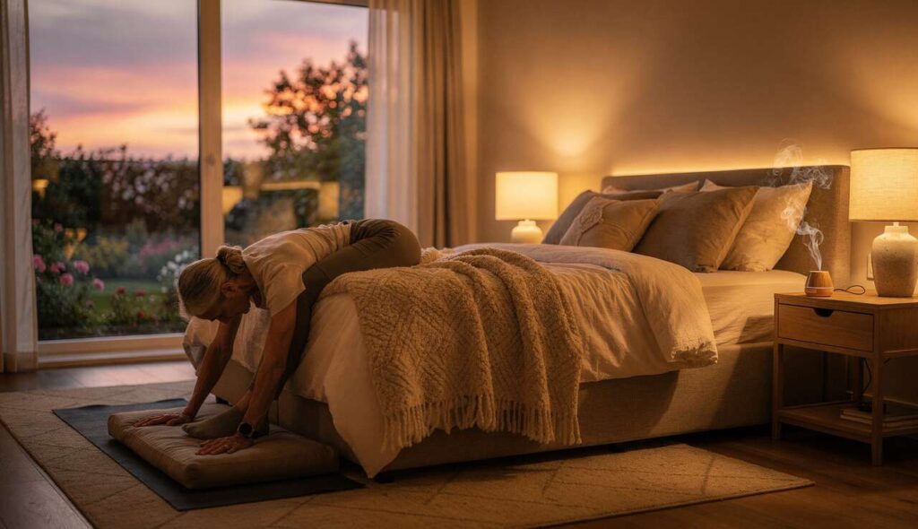 5-minutowa wieczorna rutyna, która poprawia sen i regenerację mięśni po 60. roku życia