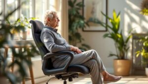 5-minutowa poranna rutyna na krześle, która redukuje ból pleców skuteczniej niż rozciąganie po 60-tce