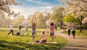 Pierwszy dzień wiosny 2026: 4 ćwiczenia na zewnątrz, które odmłodzą mięśnie po 55-tce