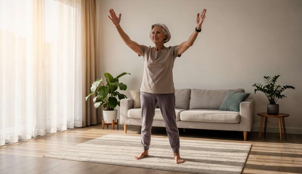 Naukowcy z Harvardu odkryli: te 3 ćwiczenia na stojąco odmładzają mózg po 60. roku życia