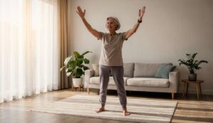 Naukowcy z Harvardu odkryli: te 3 ćwiczenia na stojąco odmładzają mózg po 60. roku życia