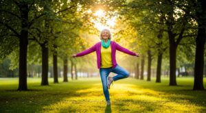 Test równowagi po 60-tce: jeśli wytrzymasz 20 sekund na jednej nodze, Twoje ryzyko upadku jest niskie