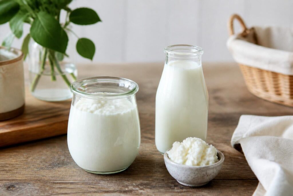 Zsiadłe mleko czy kefir? Jeden z tych produktów może być łagodniejszy dla wrażliwych jelit
